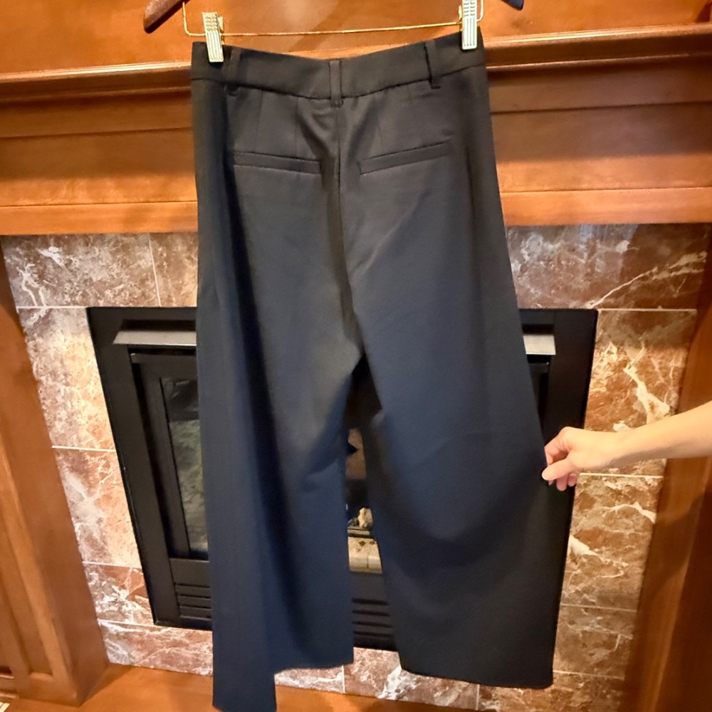 ME+EM, Black, Wide Leg, Wool Blend, Pants, Size 2/4  (Sz 4 alter waist to sz 2) - Picture 15 of 15